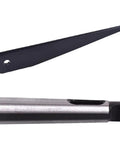 Morse Taper Adapter MT1 To MT2 Reducing Sleeve For Drill Bits And Milling Cutters High Precision 0.015mm Hardened 45 Carbon Steel Tool Holding With Drift Key For Industrial Use, with drift key