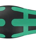 Close-up of green and black bit-holding screwdriver handle from Modular Micro 21-Piece Tool-Check Bit Set With Bit-Holding Screwdriver