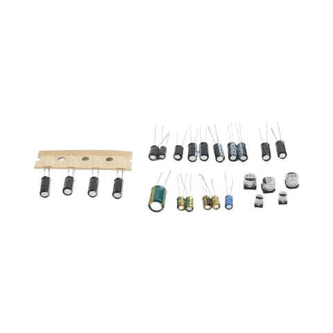 Legit Top Tier Metal Capacitor Kit For GG Motherboard Repair, 25 piece metal caps for fixing power issues.