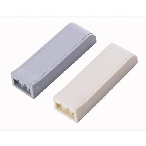 Slick Foldable Wall Hooks With Adhesive Backing For Space Saving No Drill Setup To Hang Jackets Purses Hats Or Dog Leashes In Foyer Closet Easy Install Design Works As A Lifesaver To Keep Home Clutter Free Always Two Pack in gray and white plastic.