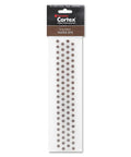 Heavy Duty Cortex Replacement Plugs 80 Count Saddle Finish packaging showing fastener covers for composite decking use.