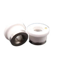 Ceramic Lasering Head For Fiber Laser Cutting Machine Replacement Part, Durable Wear Resistant Spare For Precision Cutting, Easy Installation, Stable Performance, Professional Grade For Pro Shop And Heavy Duty Uses, white ceramic laser head, M8 thread