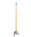 Heavy Duty Smoke Detector Removal Extension Pole Aluminum Alloy For High Ceilings with ergonomic handle and locking mechanism.