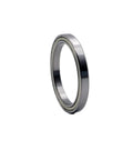 Pro Grade Stainless Steel Single Row Thin Section Ball Bearing S6828 2RS 140x175x18mm Rubber Sealed radial bearing side view.