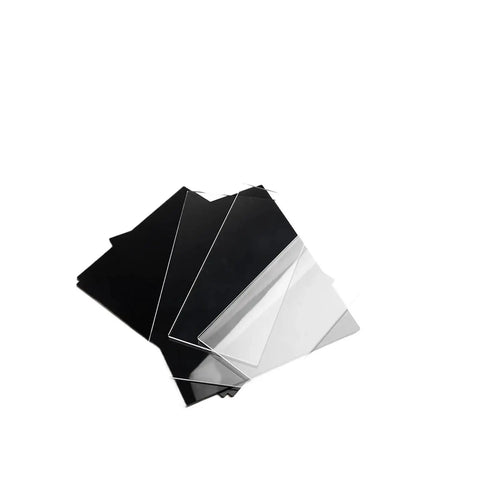 Bang For Your Buck DIY CoreXY 3D Printer Kit featuring multiple black and clear sheets for print surface protection.