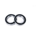 Premium Hybrid Ceramic Bicycle Hub Bearings Pack Of Two Size 6902 for mountain and road bike, showcasing smooth seals.