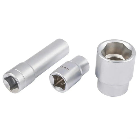 Heavy Duty Half Inch Drive Triangular Socket Set Multi-Toothed For Injection Pump Governor Screws Bearing Remover Diesel Fuel Tool Kit 3 Pcs