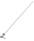 Heavy Duty Stainless Steel Fuel Pickup Pipe 490mm for Webasto and Eberspacher, featuring threaded mount and locking nut.