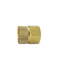 Garden Hose To Pipe Thread Adapter Swivel Fitting From Female Hose Thread To Three Quarter Inch Female Pipe Thread Brass Or PVC No Glue Required DIY Ready Easy Install Durable Connector, brass