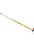 Heavy Duty Smoke Detector Removal Extension Pole Aluminum Alloy for High Ceilings with red locking head and blue handle.