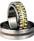 Heavy Duty Self Aligning Spherical Roller Bearing 241/500 Ca W33 showing gold and silver elements, suitable for industrial engines.