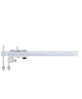 Rugged Stainless Steel Center Distance Cone Caliper Precision Hole Offset Gauge With Crisp Vernier Scaling And A Compact Design Built Tough For Quick Measurements On Auto Shop Or Home DIY Assignments 20 To 300 Mm, displaying the vernier scale.