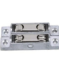 Heavy Duty Stainless Steel Sliding Door Roller Featuring Hella Slick Glide Double Wheel Pulley Kit for seamless cabinet drawer installation.
