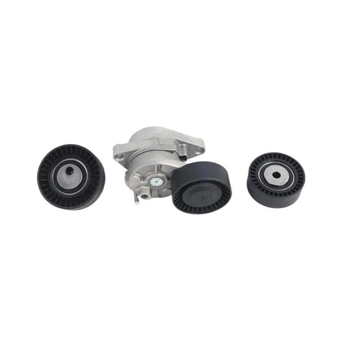 Must Have Serpentine Belt Tensioner Idler Pulley And Timing Kit For Your BMW 328i 525i X5 Z4 Replaces 11281427252 VKM38004 To Keep Your Beast Running Smooth Like Butter, black pulley set