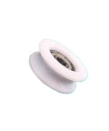 Top-Shelf Nylon Roller Idler Bearings 10 Pack 626 smooth rolling pulley wheel 6 x 32 x 12 mm with plastic groove for quiet track systems.