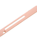 Dado Throat Plate Insert for 10 Inch Table Saw Model R4513, genuine OEM replacement, shown in beige metal for precise clean cuts