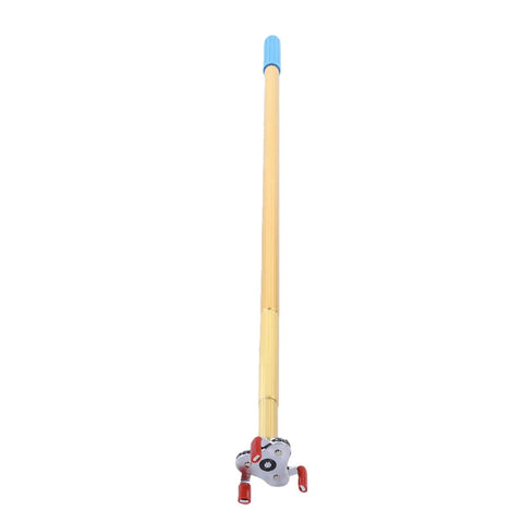 Smoke Detector Removal Tool With Telescoping Extension Pole For High Ceilings And Vaulted Spaces, 15.9 feet long, rigid design.