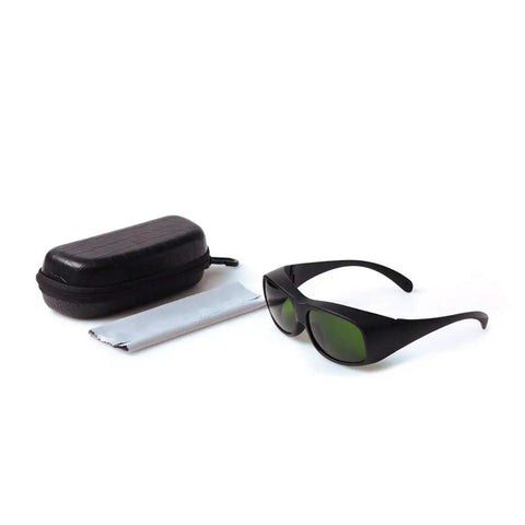 Top Shelf Laser Protective Glasses Safeguard Your Peepers Across The 200 To 1400nm Wavelength Featuring Heavy Duty Frames and optical coverage.