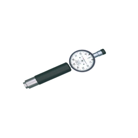 Rugged Long Leg Rubber Hardness Tester For Industrial Shops Type D Shore Calibrated Gauge with dial for precise measurements.