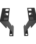 Built Tough 1U Server Rack Depth Extension Kit Drop Right Into Recessed Cabinets With Premium Heavy Duty Steel Build, black steel brackets.