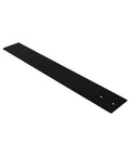 Heavy Duty Countertop Support Bracket Hidden Ladder Brace For Granite And Quartz Black Powder Coated Steel 24 inch black steel brace with holes.
