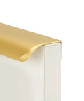 10 Pack 10 Inch Matte Gold Finger Pulls Level Up Your Kitchen Game With Smooth Cabinet Edge Hardware For Cupboards Brushed Brass Finish
