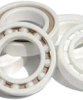Top Rated Full Ceramic Bearing With Heavy Duty Load Support And Kickass Wear Resistance For Ultra Smooth Low Noise Operation And Long Lasting Reliability, set of five bearings.