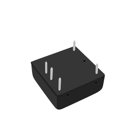 Heavy Duty Dc Dc Isolated Converter For Ev Charging 110V To 24V 10W Switching Power Supply Module with mounting pins in black.