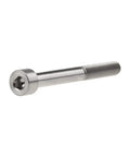 Kickass Grade 5 Titanium M5x45mm Hex Socket Head Screw with Allen Drive for smooth builds, rust resistant and heavy duty.
