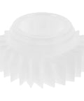 Washer Clutch Ratchet Replacement Part With Durable Plastic For Smooth Operation And Everyday Laundry Fix In Home Washers Boss Level Wear Resistant Gear For Easy Maintenance And Reliable Laundry Repair white plastic gear