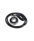 Top Shelf Front Load Washer Tub Bearings And Seal Replacement Kit showing durable ball bearings and precision seals for smooth laundry.