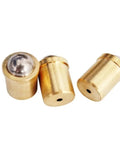 Built Tough Spring Ball Plunger Screws Metric Fasteners For Jigs And Clamps Rock Solid 10 Piece Set showcasing three brass spring plungers.