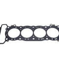 High Performance Motorcycle Engine Cylinder Head Gasket Direct Replacement For CB900F CBR900RR CBR919RR shown from above, black steel composite, multi-circle design.