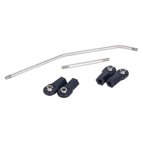 One Tenth Scale Performance Carbon LCG Chassis Kit With Gearbox And Shock Absorbers For RC Crawler SCX10 Capra Upgrades Link Rod Set