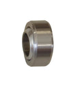 1 Inch Bore Uniball Bearing Set Includes Cup And Snap Ring For A Arm Replacement Joint Rod End Bearing chrome cup ring side view