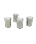 Spring Ball Plunger Set With Tough Nylon Inserts And Heavy Duty Stainless Steel for precise clamping, featuring stainless steel bodies and nylon tips.