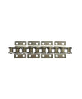 Solid Drive Roller Chain 1.5 Meter Length With Double Hole Wings suitable for heavy duty machine transmission systems.