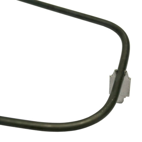 Electric Range Oven Bake Element Replacement 240V 2585W 17.75 X 17 Inch 2.5 Inch Insert Spade Terminal corner view