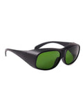 Top Shelf Laser Protective Glasses Safeguard Your Peepers Across The 200 To 1400nm Wavelength Featuring Heavy Duty Frames and tinted lenses.