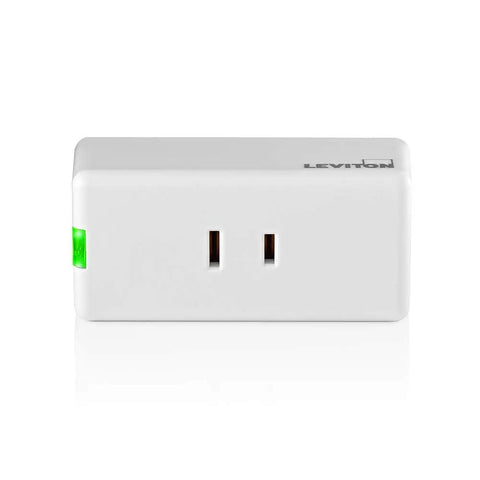 Front view of Decora Smart Dimmer Plug 2nd Gen Wi Fi No Hub Works With Matter Voice Control Alexa Google Assistant Siri Wire Free