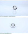 Rock Solid 6800 Rs 6800 Ce Full Ceramic Ball Bearing 10X19X5MM ZrO2 Zirconia with nylon cage for smooth rotation.