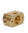 Rock Solid Oldham Coupling T8 Z Axis Screw For 3D Printer Hot Bed Upgrades Compatible With BLV Ender 3 CR10 S4 S5 Models Perfect Stable Durable Fit That Will Make Your Prints Crisp And Smooth Without Worrying About Any Loose Connections Or brass Oldham coupling for T8 Z-axis lead screw, 3D printer hot bed upgrade part