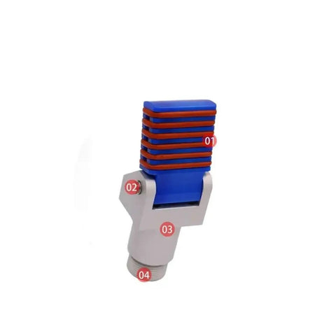 Dope Pro Grade Robotic Arm Pneumatic Holding Tool With Finger Cylinder Pulling Single Action Fixture GOP GOF 2020 VMQ front view