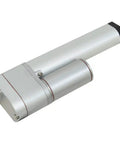 12V Potentiometer Feedback Mini Linear Actuator 2 Inch Stroke 35 Lb Thrust in a compact silver design for automation and projects