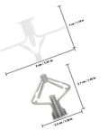 Heavy Duty Self Drilling Drywall Anchors Kit With Butterfly Expansion Bolts 400 Piece Assortment For Wood And Gypsum Board Nylon Construction