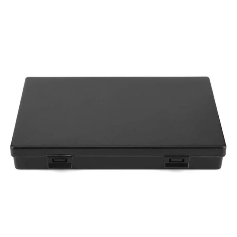 Closed black case for 15-Piece M14x1.25 Thread Repair Kit Stainless Steel With Twisted Drill, Tap, Wrench, Breaker, Hex Wrench, Inserts.