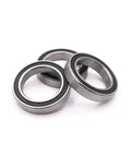 Premium 6814-2Rs Sealed Deep Groove Ball Bearing 70 X 90 X 10mm Thin Section chrome steel with rubber flaps.