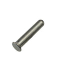 Premium 2Mm Round Self Clinching Captive Pins 4Mm Length Stainless Steel Fastener shown from the side, perfect for control panels.