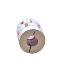 Rock Solid Aluminum Spider Coupling For CNC Stepper Drivers Featuring Slick Elastic Jaw Design And Beast Mode Torque Transfer Compatible With Five To Sixteen Millimeter Shafts, showing flexible inner claw.