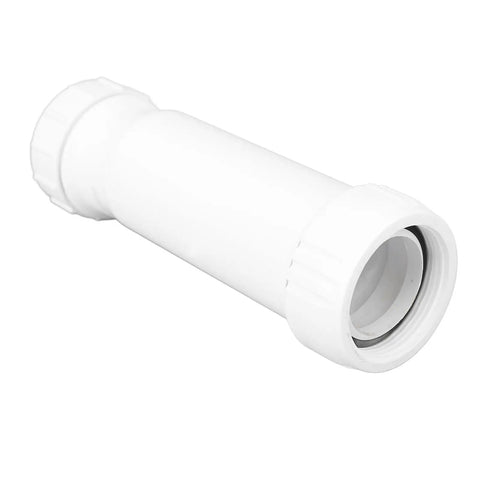 Skip The Nightmare Of Clogged Drains With This Heavy Duty RV Anti Overflow Valve That Locks Down Sewage Backups And Keeps Your Camper Rig Spotless On The Road - white PVC valve for RV plumbing.